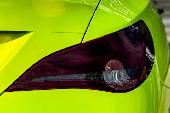 Película de envoltura de coche Vagary Yellow Limón