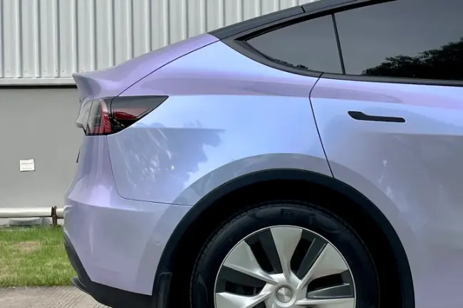 Chameleon Silver Purple paint protection film