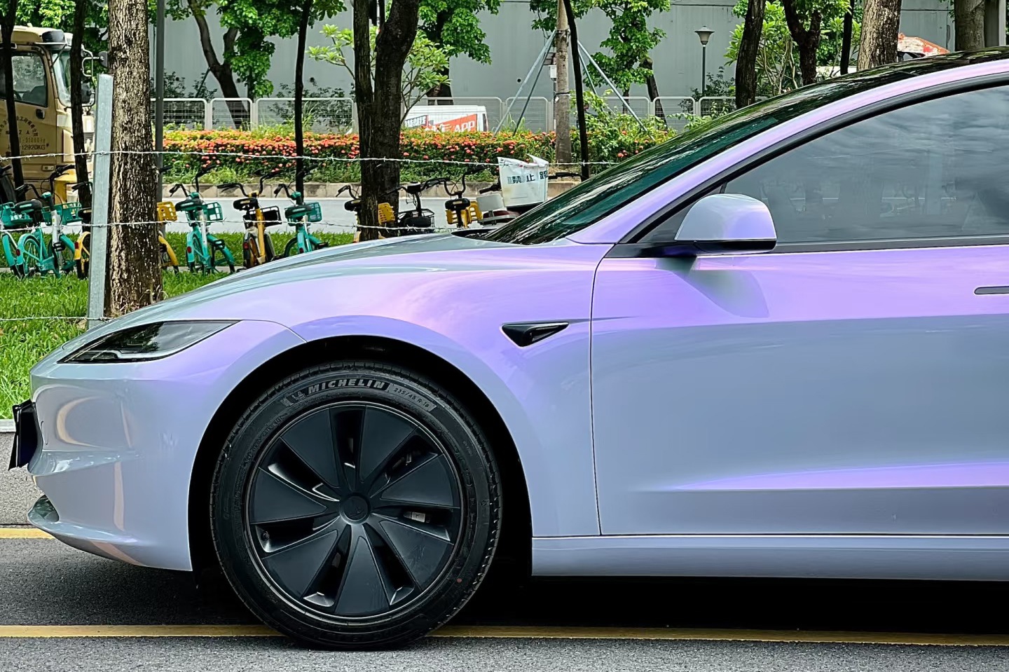 Película protectora de pintura Camaleón Gris Púrpura