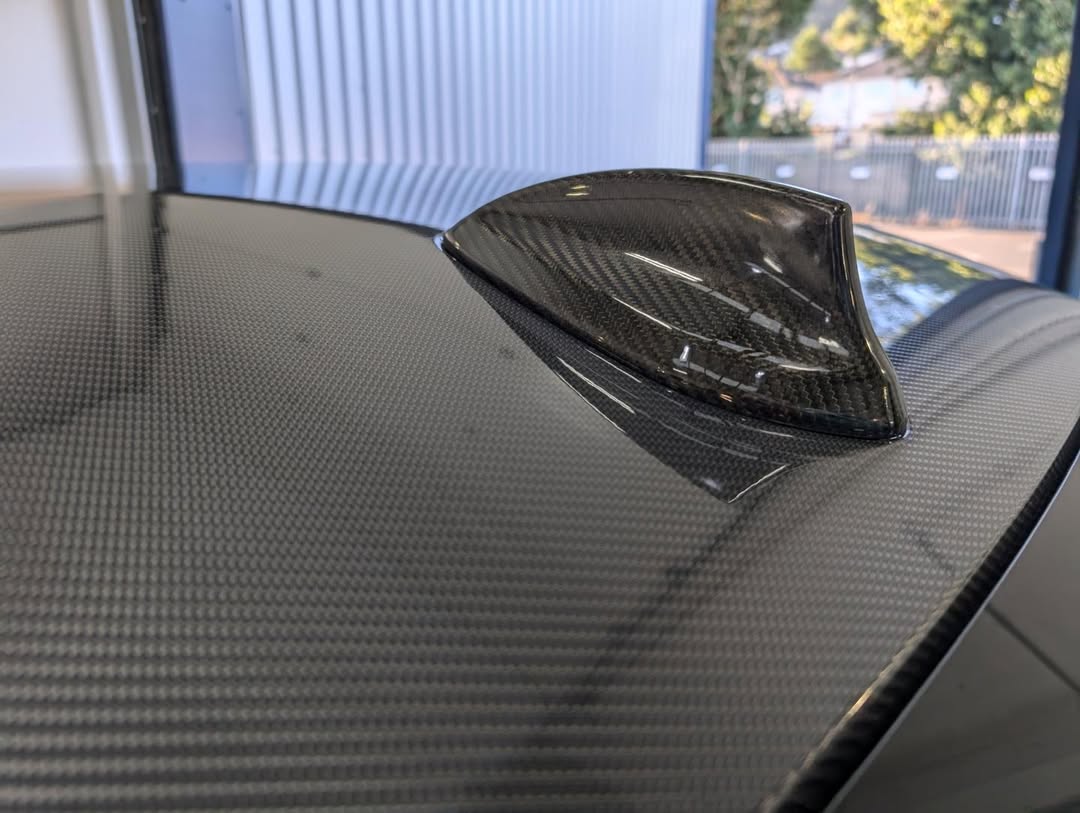 Black Carbon Fiber PPF