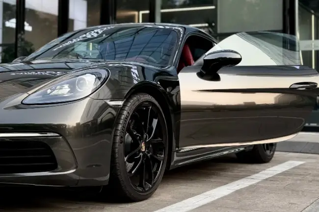 Película de pintura TPU metálica negra