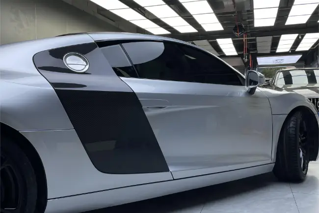 Película de pintura TPU metálica plateada