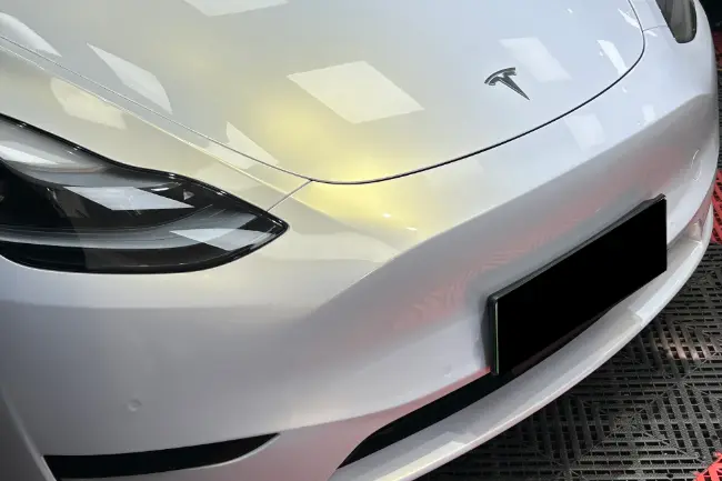 Película de pintura TPU de oro blanco shell