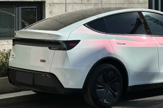 Shell White Red film de envolvente para coche