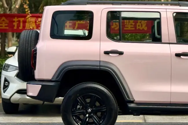 Película de pintura TPU rosa Liquid Shell