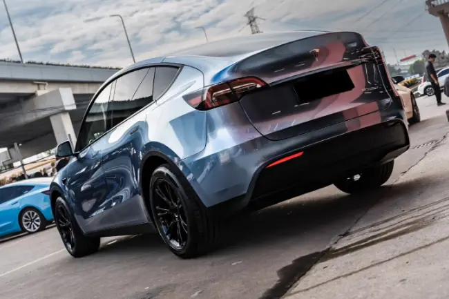 Película líquida de TPU azul de tungsteno