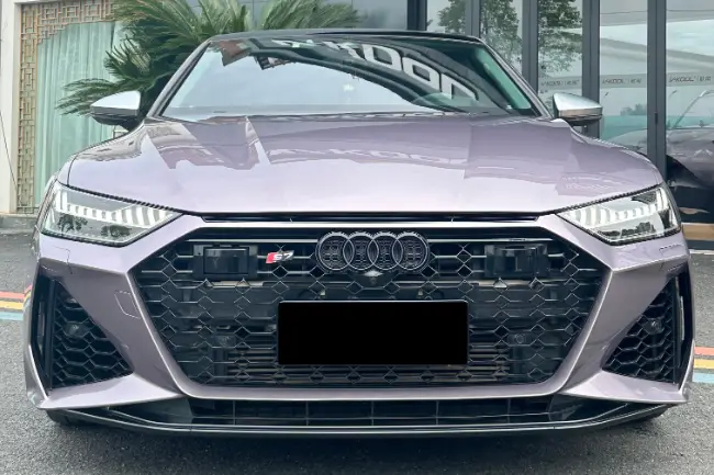 Película de envoltura de coche Violet Rays