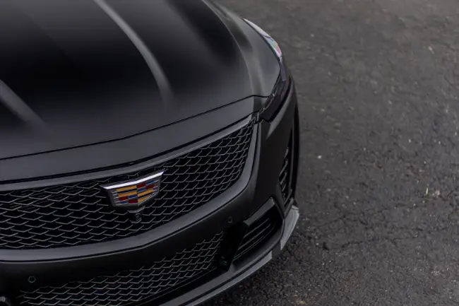 Matt Metal Extreme Black car wrap film