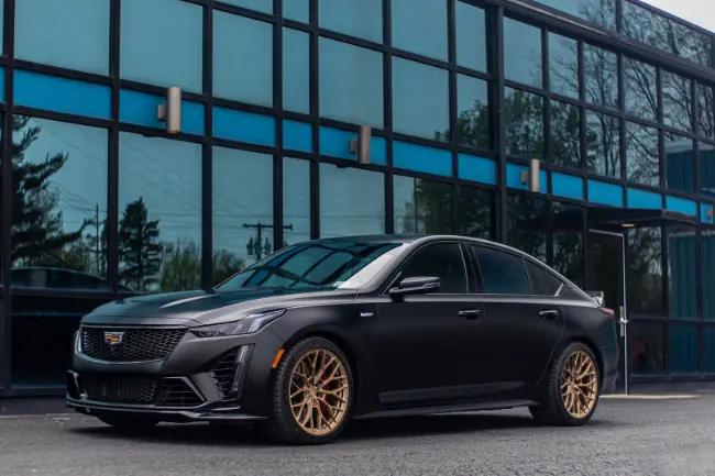 Matt Metal Extreme Black paint protection film