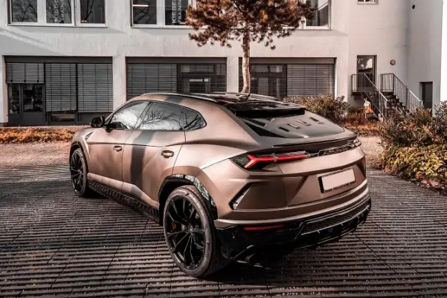 Matt Metal Shadow Brown car wrap film