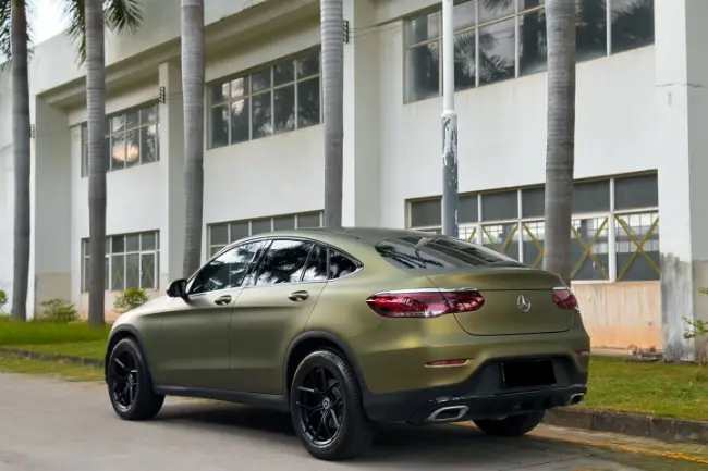 Matt Metal Chartreuse Green car wrap film