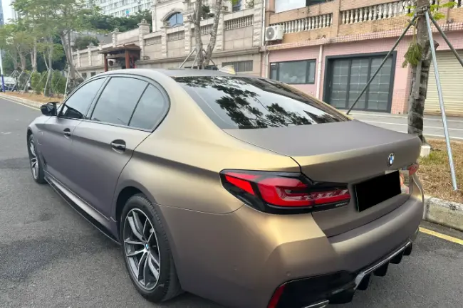 Película de pintura TPU Matt Metal Shadow Gold