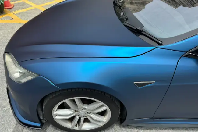 Película de pintura TPU Matt Metal Shadow Blue