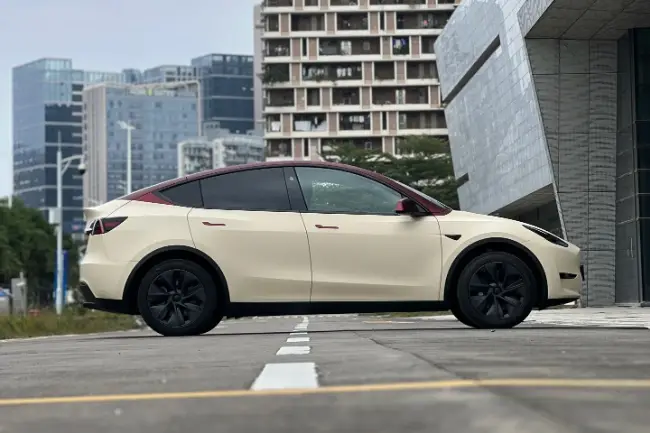 Matt Metal Desert Yellow TPU paint film