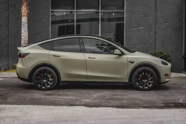 Matt Metal Khaki Green TPU paint film