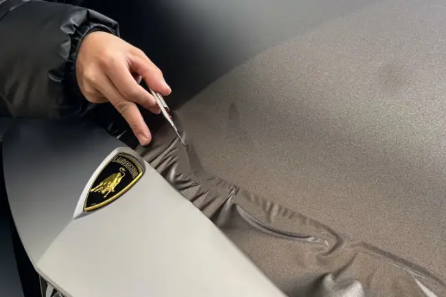 Matt Metal Deep Grey car wrap film