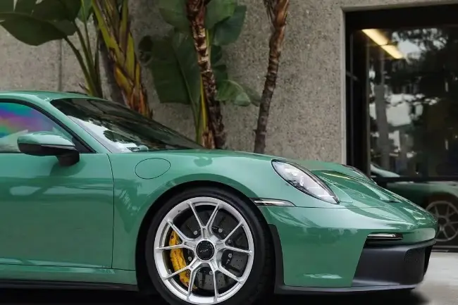 Película verde vintage para envoltorio de coche