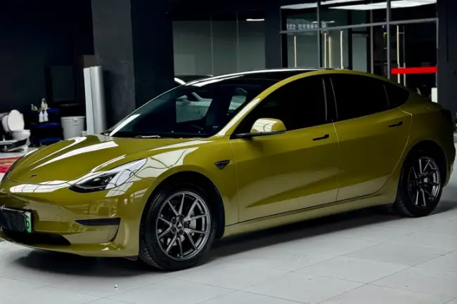 Película protectora de pintura verde chartreuse