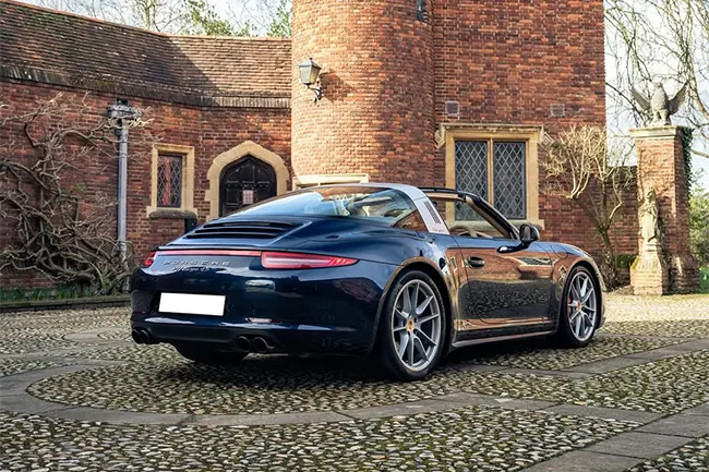 midnight blue car body wrap