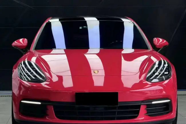 Película de envoltura de coche rojo fresa