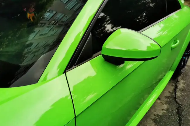 Envolvente de carrocería verde Viper