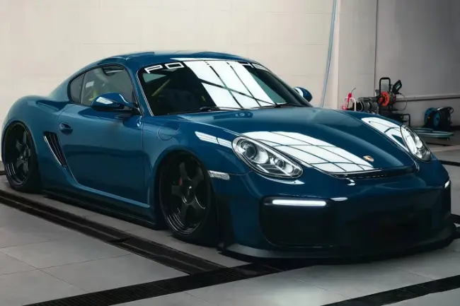 Película de pintura TPU azul marino oscuro