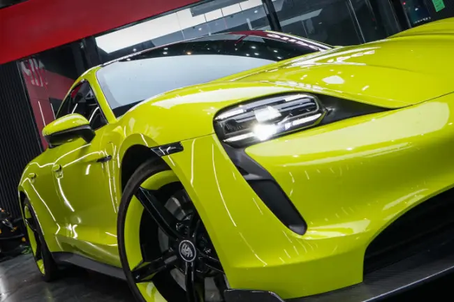 Película de pintura TPU verde ácido