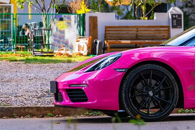 Película de envoltura de coche Beets Purple