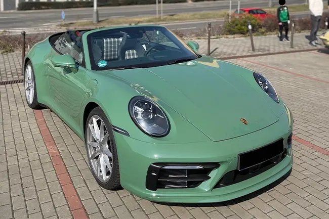 Película de envoltura verde auracio