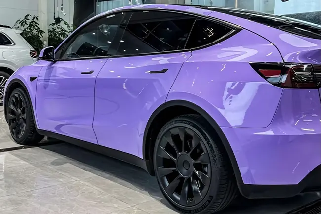 Película de envoltorio de coche lavanda púrpura