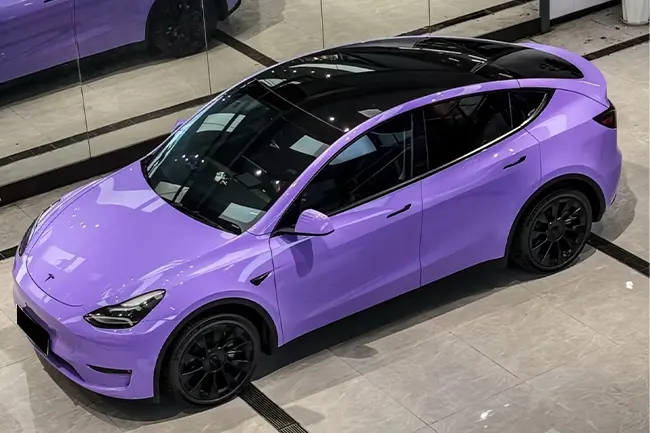 Película protectora de pintura lavanda púrpura