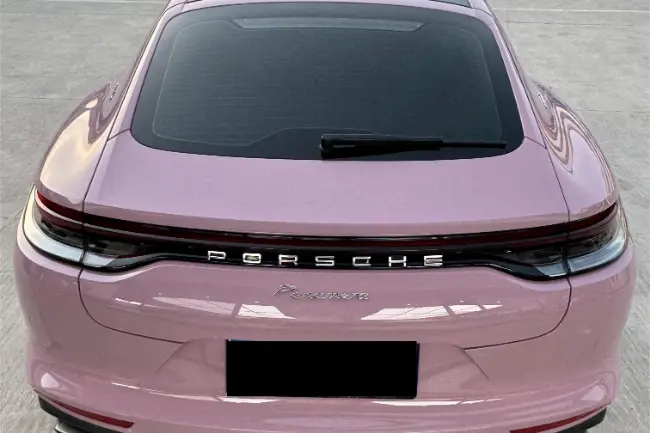 Película de envoltorio de coche con bubble tea