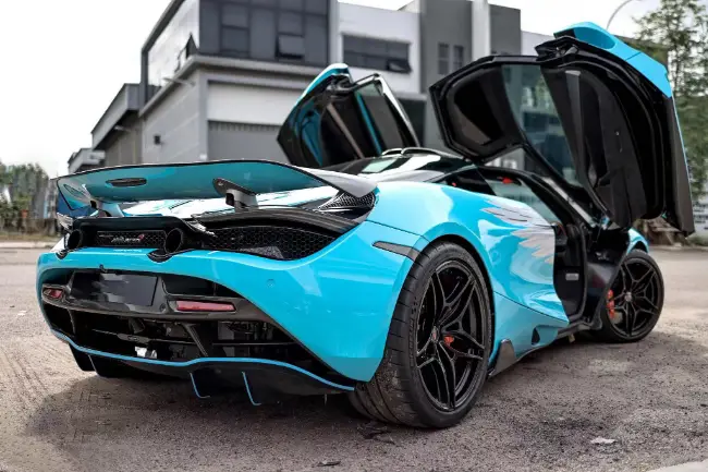 Película Sea Breeze Blue para envoltorio de coche