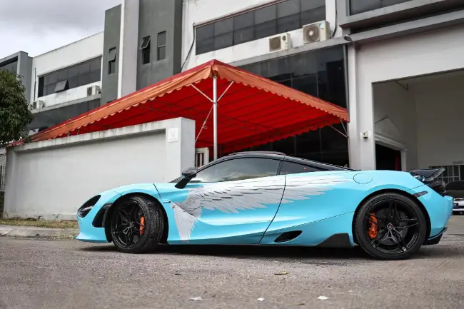 Película de pintura TPU azul Sea Breeze