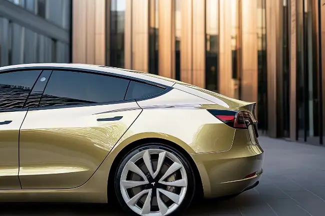 Película para envoltura de coche Milan Gold