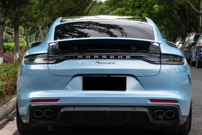 Película de pintura TPU azul congelada