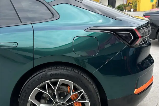 Película de pintura TPU verde Galaxy