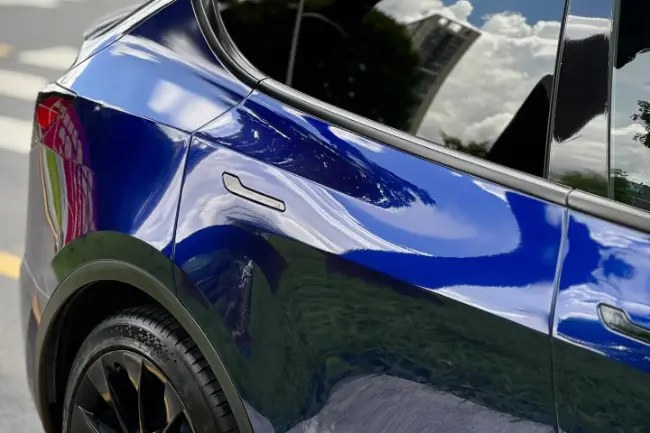 Película de pintura TPU azul San Marino