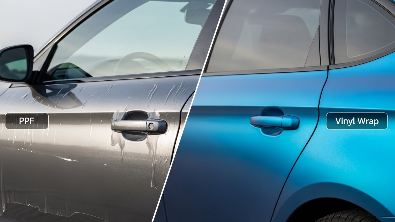 ¿Cuál es mejor? PPF o vinilo