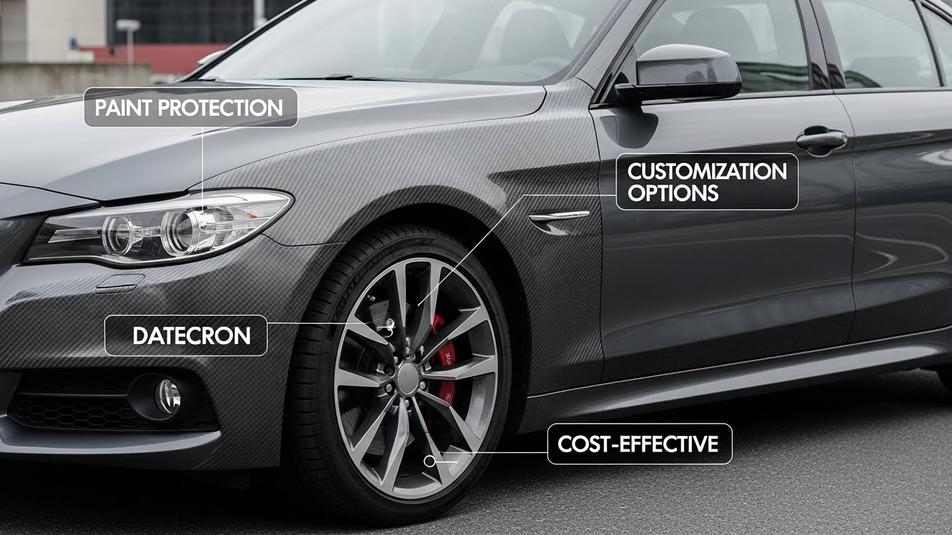 Ventajas del vinilo para coche