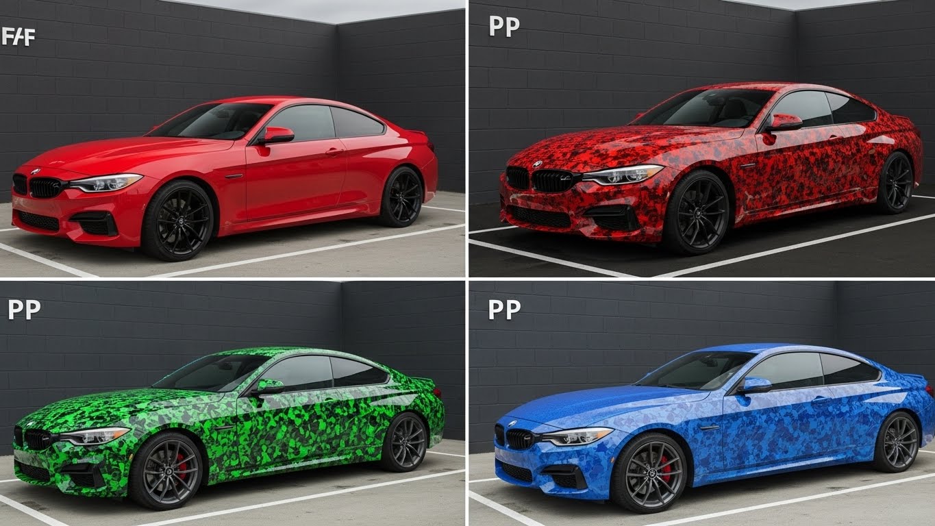 Explicación del vinilo del coche y PPF
