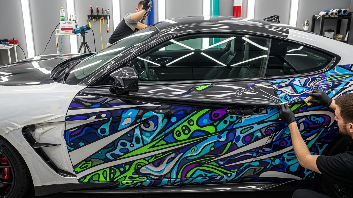 Personalización del envoltorio del coche