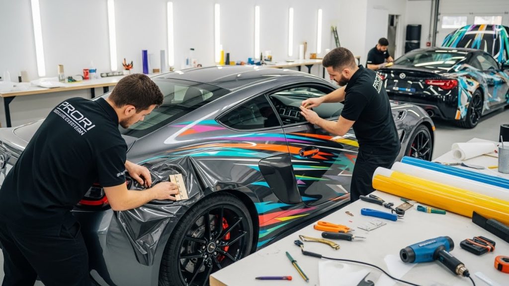 car wrap design and installation