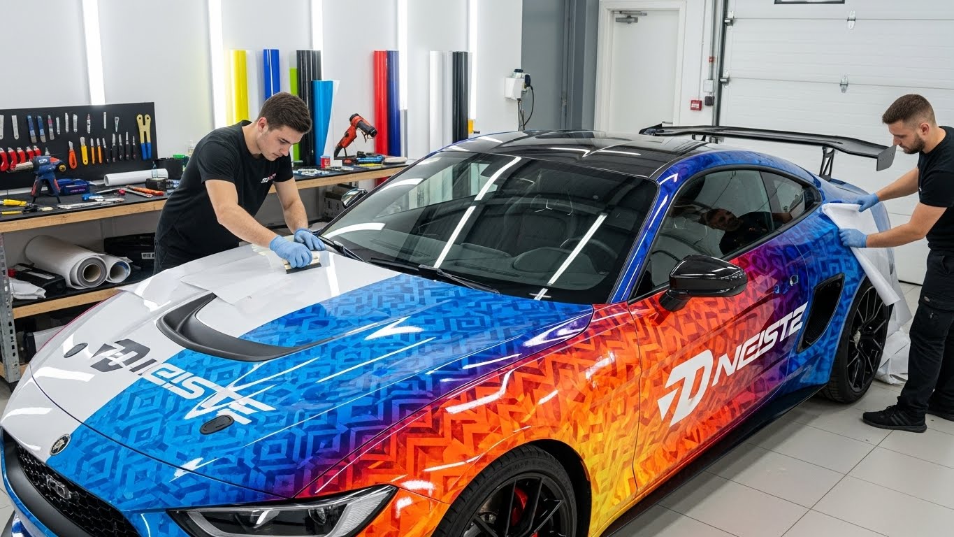 Diseño e instalación del envolvente para coches