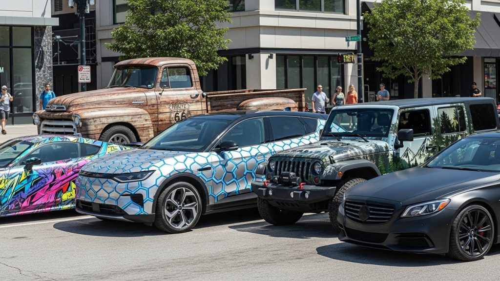 Envoltorios personalizados para vehículos