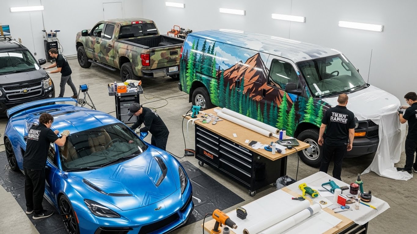 Envoltorios personalizados para vehículos