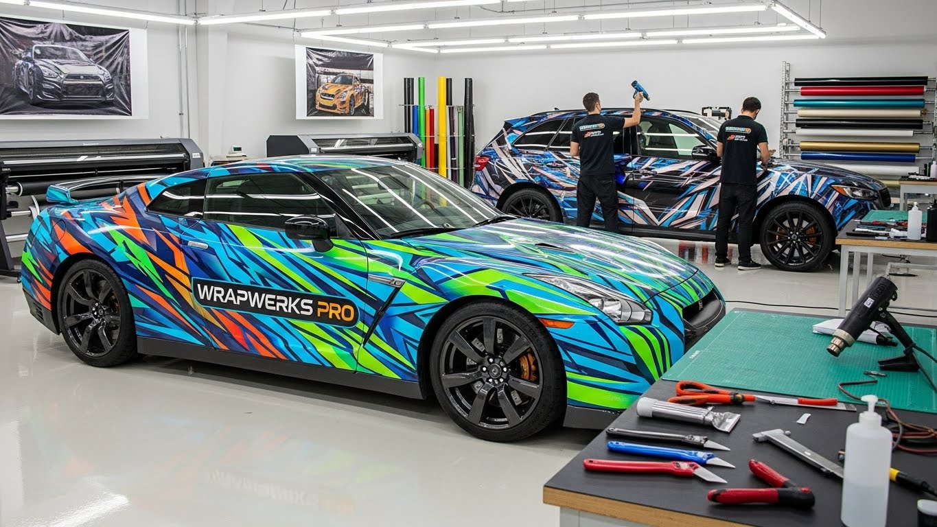Custom Car Wraps Manufacturer: Premium Vehicle Wraps for Style - HEY FILM