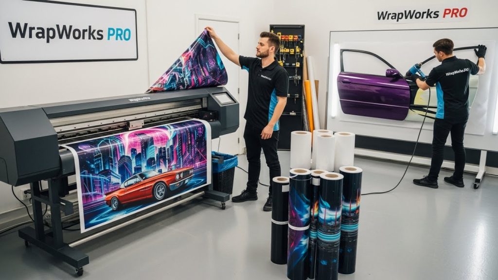 custom vinyl wrap manufacturer