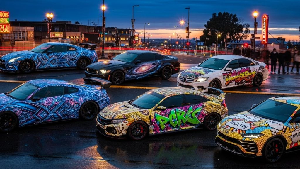 full color custom car wraps