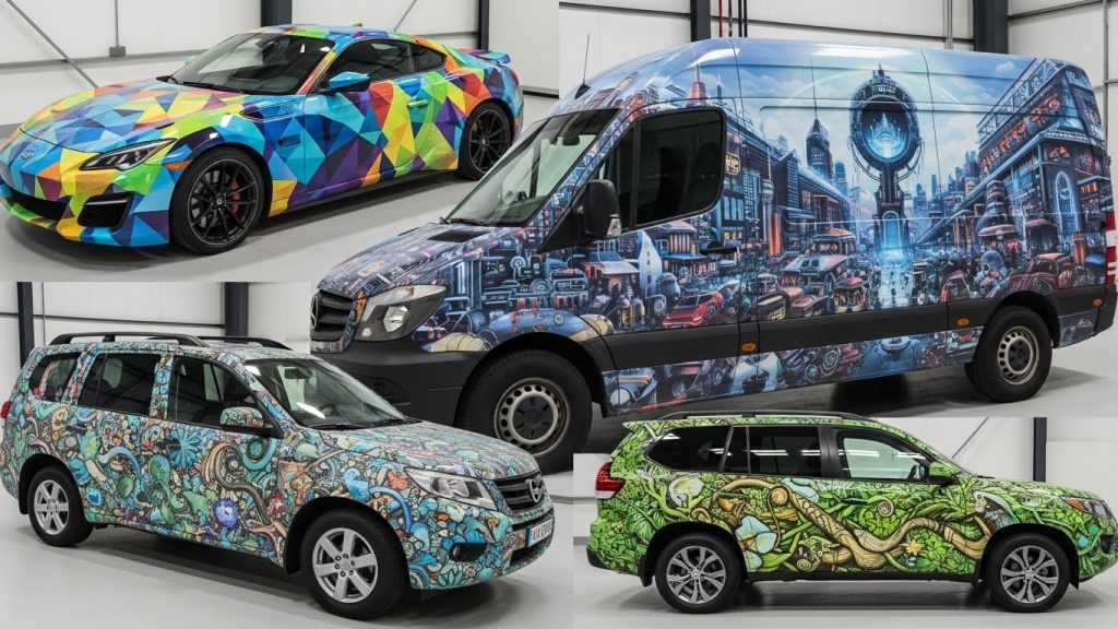 full vehicles wraps custom designs